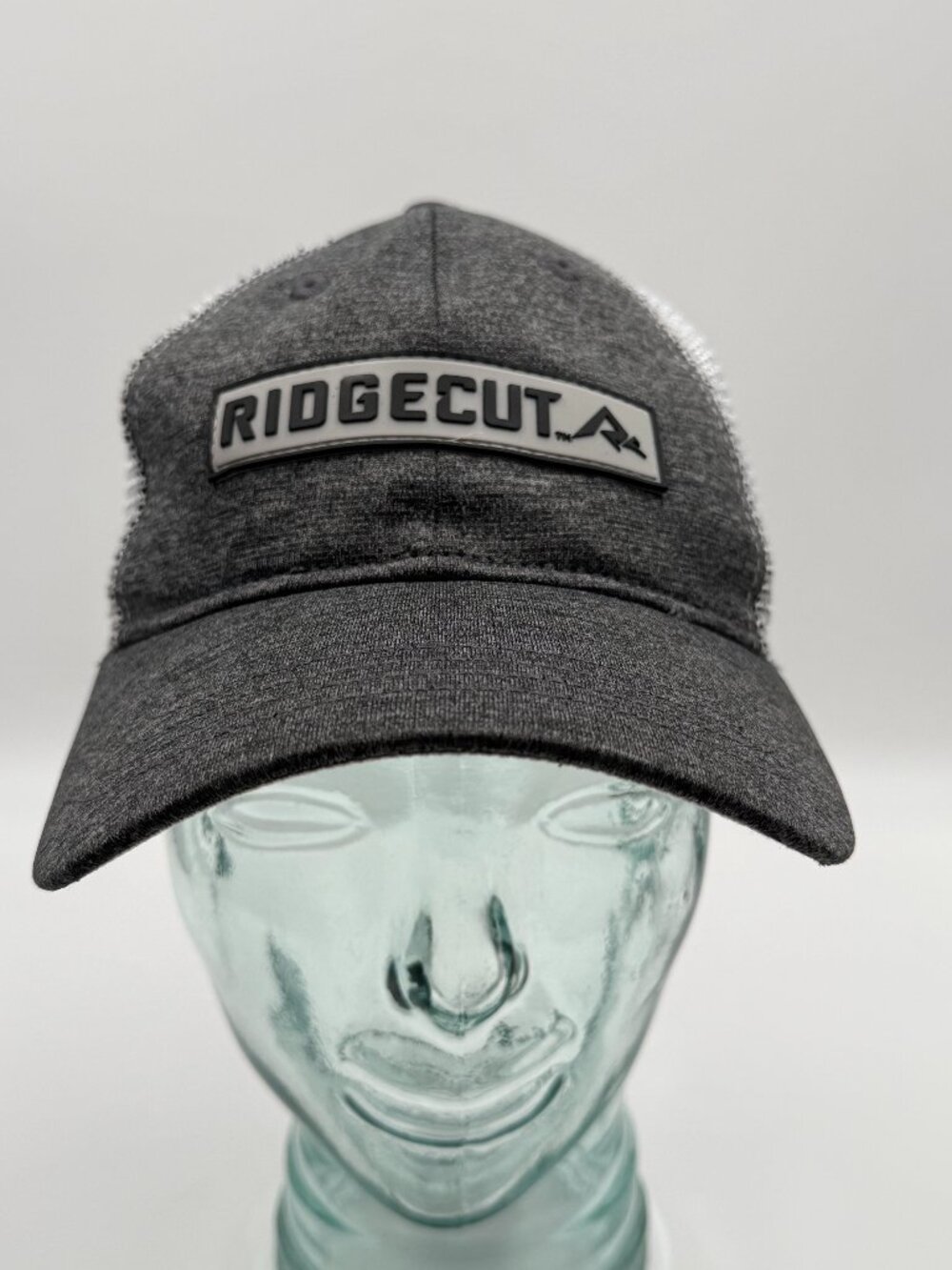 Ridgecut Tractor Supply Trucker Hat Gray Mesh Back Logo Snapback OSFM Adjustable